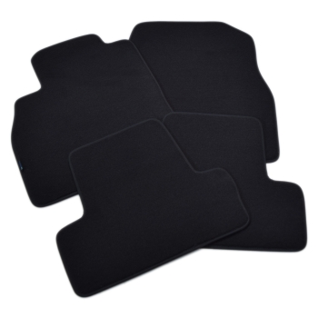 Opel Ampera 2011-2014r. Czarne samochodowe dywaniki welurowe - Gold